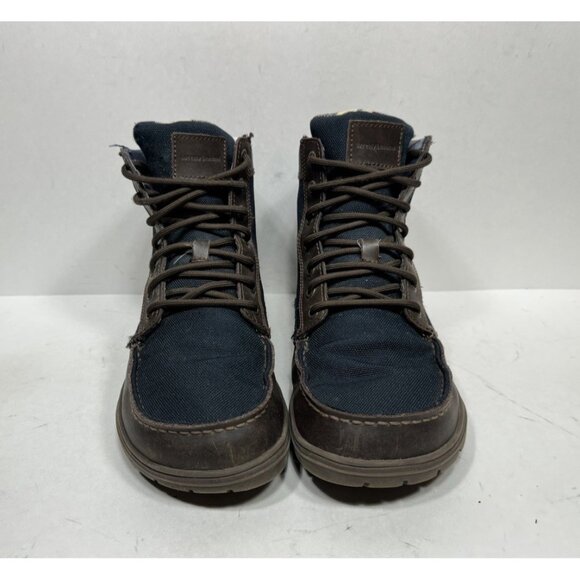 Lems Men's Stylish Brown and Blue Boots - Picture 2 of 8